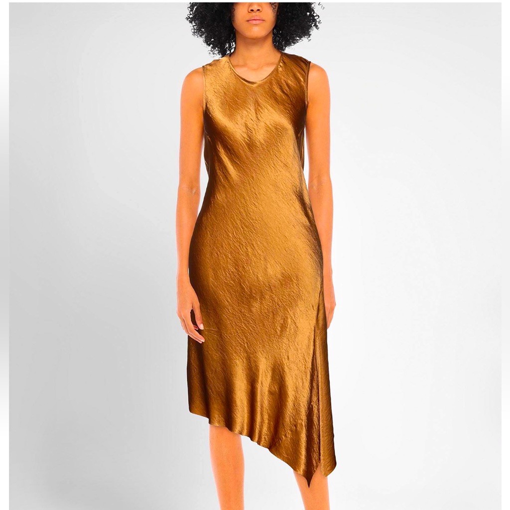 Ann Demeulemeester Hammered-Satin Midi 6